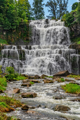 Obraz premium Chittenango Falls At Chittenango State Park In New York