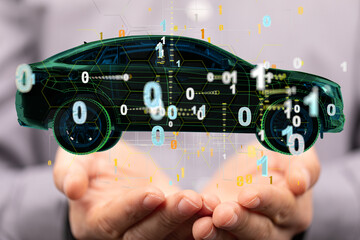 autonomous online car sharing service controlled