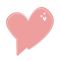 Speech Text Word Bubble Icon.