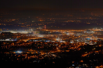 Nocna panorama Bielska-Białej © Robert