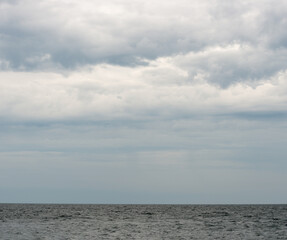 Obraz premium clouds over the lake