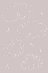 Abstract simple pattern background for scrapbook cover or t shirt print