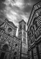 Magnificent Italian architecture of Florence Cathedral, Italy