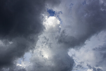 clouds over the horizon