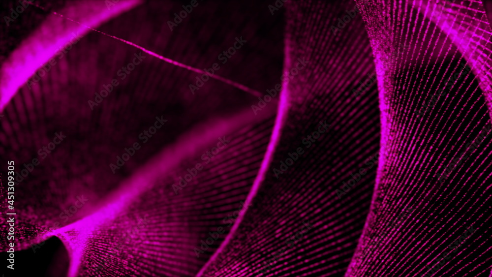 Poster abstract textured background with excellent shape and light particles, computer generated light effe