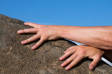 Hiking Adventure Tourism Vacation Holiday Concept. 