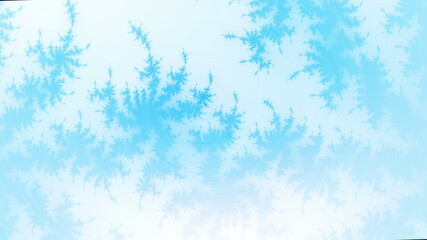 Beautiful frosty window background, this is creative for christmas decoration, 3d rendering background