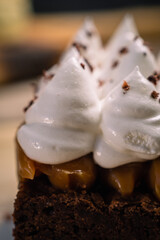 cream with chocolate