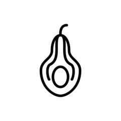 butternut icon vector clean node editable for your design