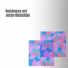 Abstract frame for business promotion on the internet.