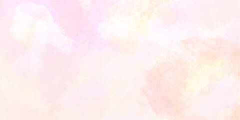 soft watercolor background texture art digital drawing. blue pink yellow abstract watercolor smudge for background