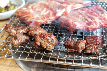 Korean traditional charcoal BBQ