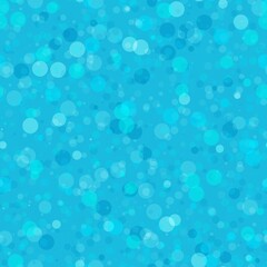 Seamless aqua blue bubbles background texture pattern