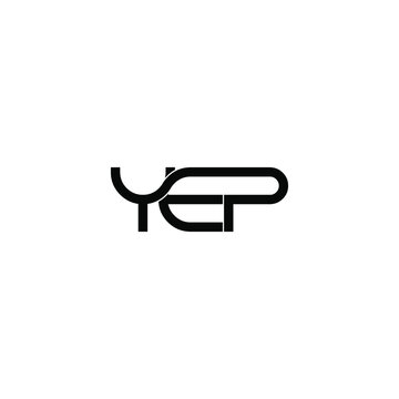 yep letter initial monogram logo design