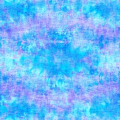 Seamless blue purple pastel watercolor tie dye texture paper background
