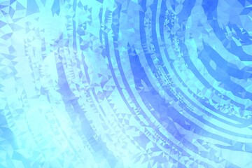 宝石の様にキラキラ光る青色のテクスチャ 背景