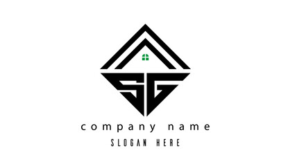 SG creative real estate latter logo