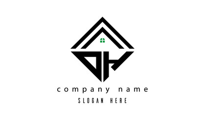 OH creative real estate latter logo