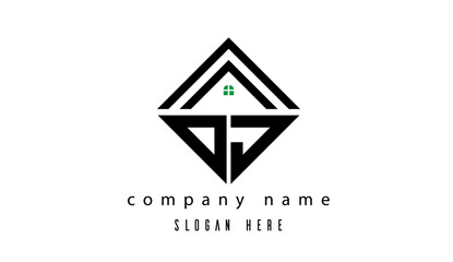 OJ creative real estate latter logo