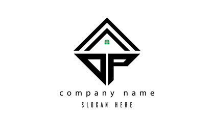 OP creative real estate latter logo