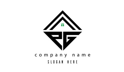 PG creative real estate latter logo