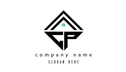 CP creative real estate latter logo