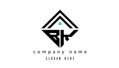 BK creative real estate latter logo