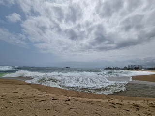 View Of Beach Against Sky