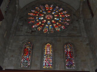 stained glass window