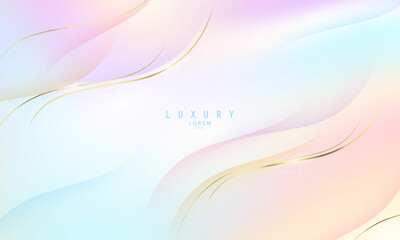 Abstract background white colorful poster beauty with VIP luxury dynamic.