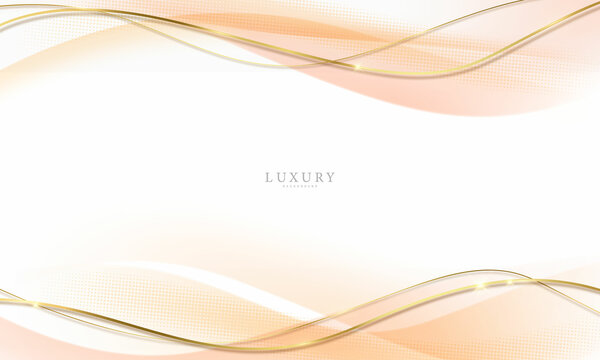 Abstract background white black poster beauty with VIP luxury dynamic. © HNKz