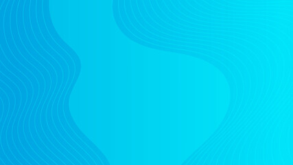 Modern colorful gradient background with wave lines