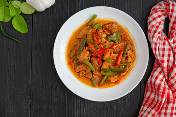Stir Fried Pork with Panang Curry