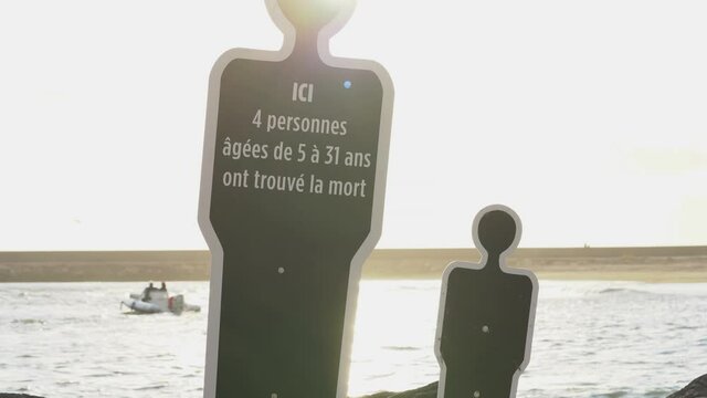 Here 4 People Aged 5 To 31 Have Died Due To Drowning In Strong Sea Current. close up