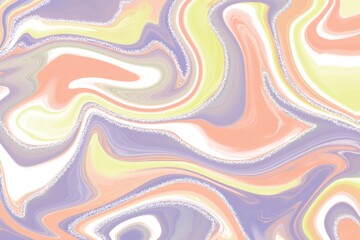 Abstract liquid marble background, texture.	