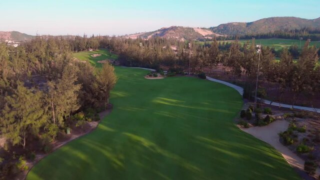 Golf in Quy Nhon, Binh Dinh, Vietnam