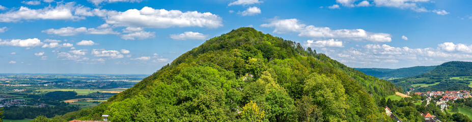 Der Rechberg in der Nähe von Schwäbisch Gmünd, Baden Württemberg