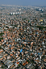 Favela na Vila Brasilândia. São Paulo.