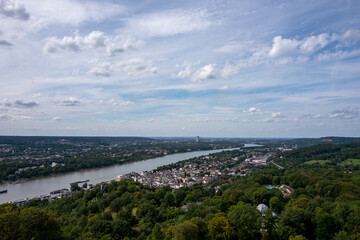 Fototapeta na wymiar Blick auf Koeln Bonn