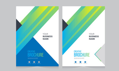 Abstract brochure template, cover design annual report, magazine