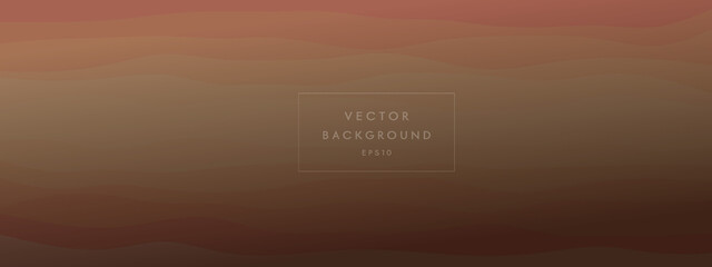 abstract waves fluid shape levels background natural pale color gradient. Trendy template for flyer poster business card landing page website. vector illustration eps 10