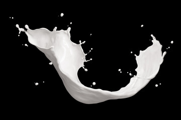 splashing milk - 451345125