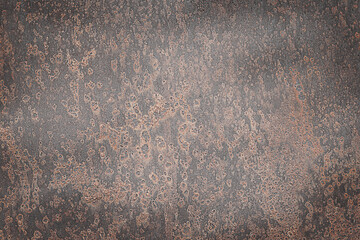 Brown metal textured rusty weathered background	
