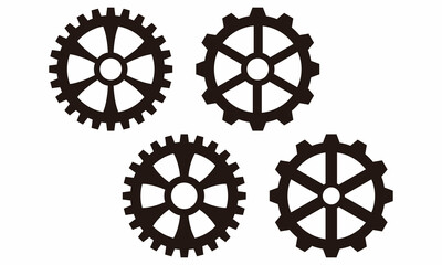 歯車　ベクターイラスト