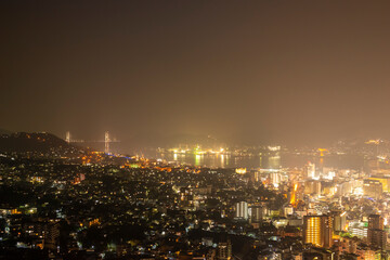 Fototapeta premium 長崎の夜景（新日本三大夜景）