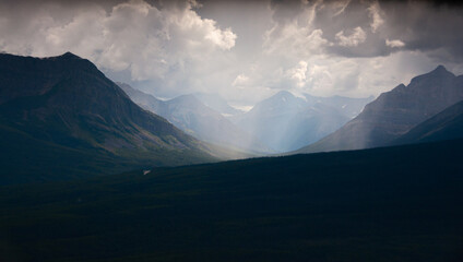 landscape with clouds