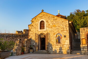 Fototapeta premium Chapel of St. Petka in Fortress Kalemegdan. Belgrade, Serbia