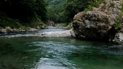 鬼怒川　渓流釣り