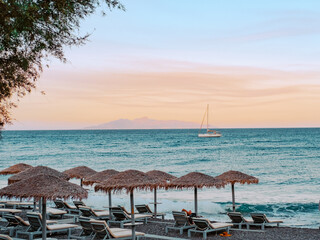 Santorini island, Greece.