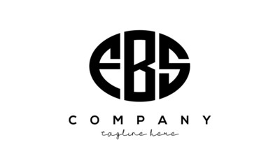 FBS three Letters creative circle logo design